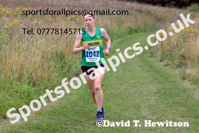 Senior Women and Veterans Relay, 2024 Sunderland XC Relays.  Photo: David T. Hewitson/Sports for All Pics